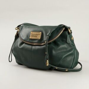 Marc By Marc Jacobs Green 'Classic Q Natasha' Crossbody Bag
